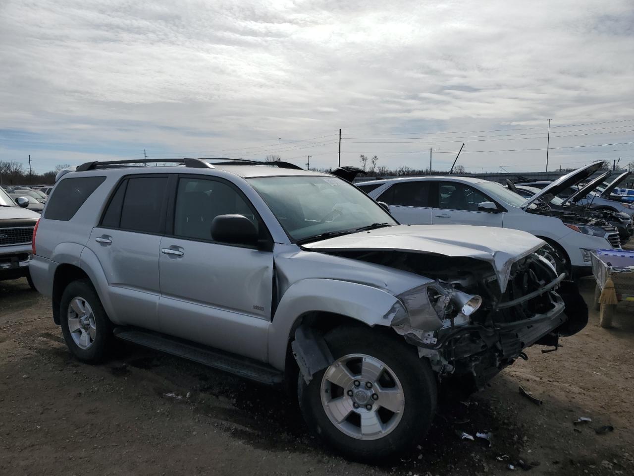 2008 Toyota 4Runner VIN JTEZU14R08K008587 Copart auction photo, front end / side damage thumbnail 4