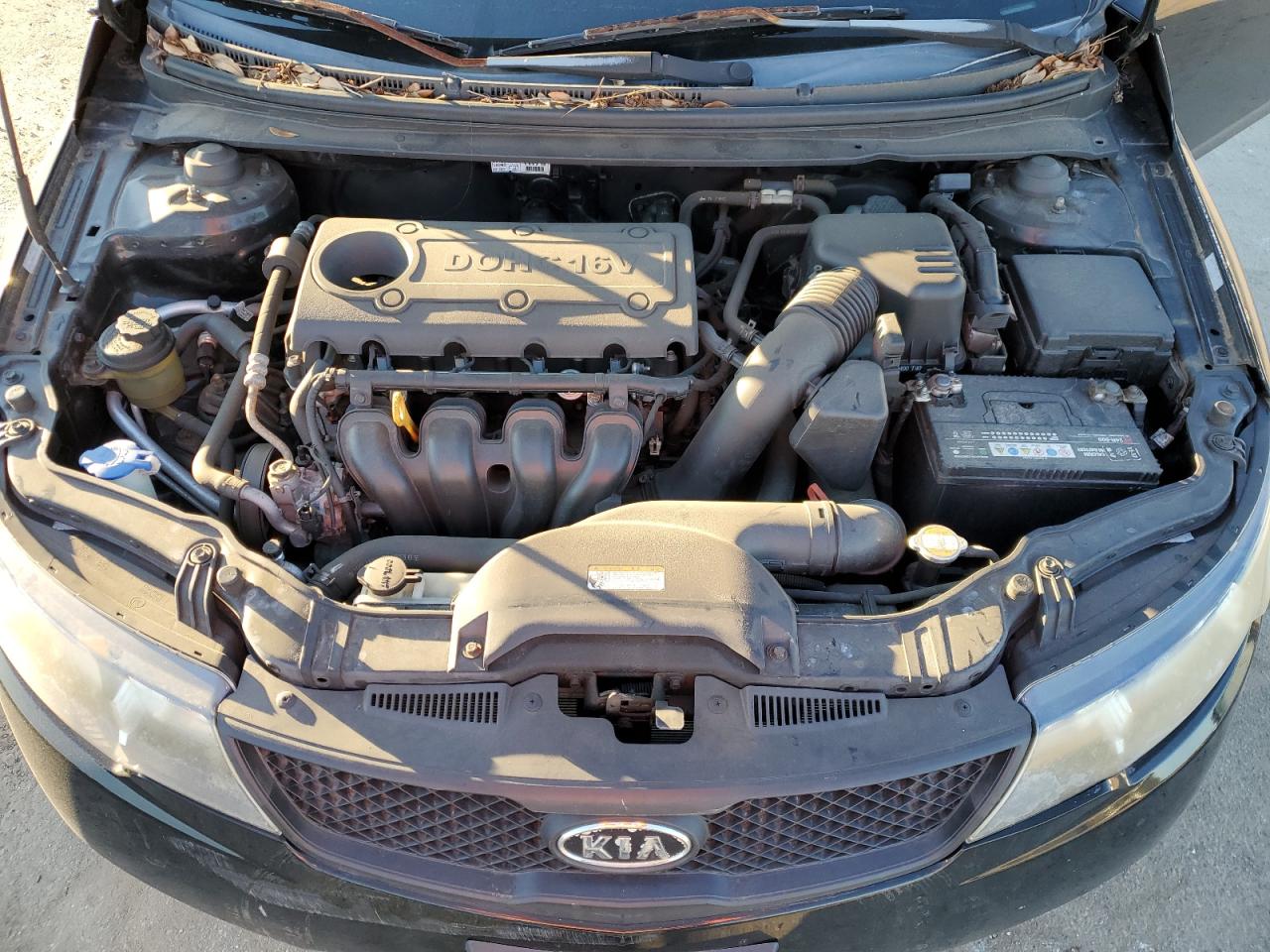2010 KIA Forte VIN KNAFT4A21A5107858 Copart auction photo, rear end damage thumbnail 11