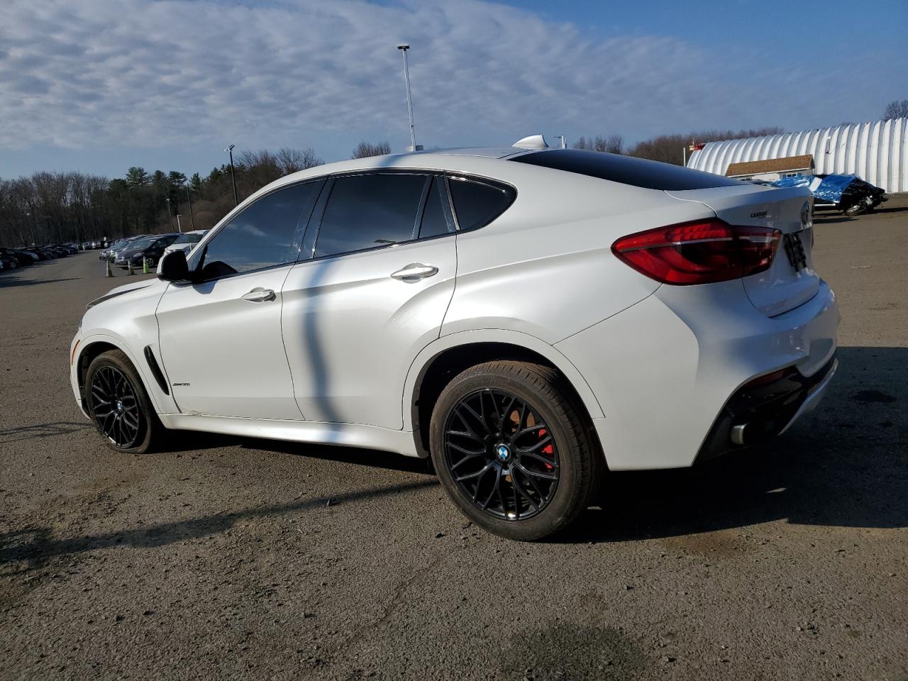 2016 BMW X6 VIN 5UXKU6C57G0R34205 Copart auction photo, front end damage thumbnail 2