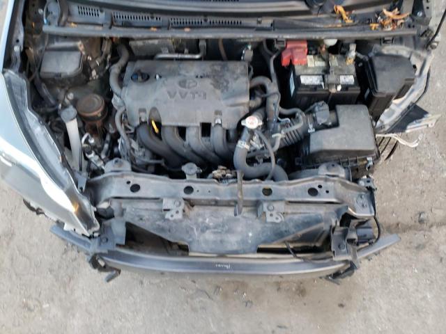 2017 Toyota Yaris VIN VNKKTUD37HA083872 Copart auction photo, front end / damage history damage thumbnail 11