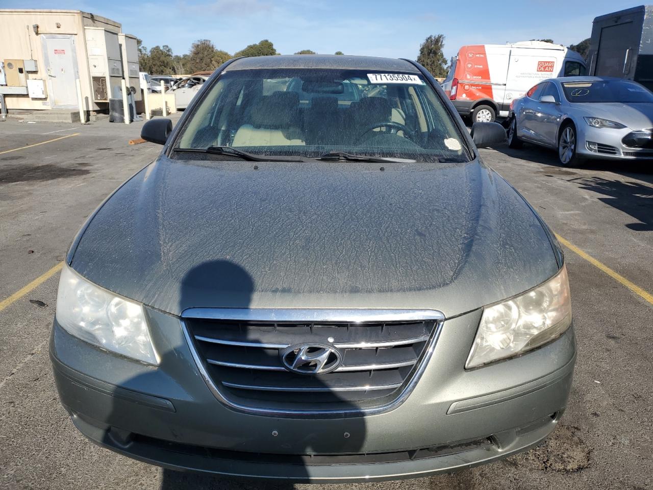 2009 Hyundai Sonata VIN 5NPET46C89H410504 Copart auction photo, mechanical damage thumbnail 5