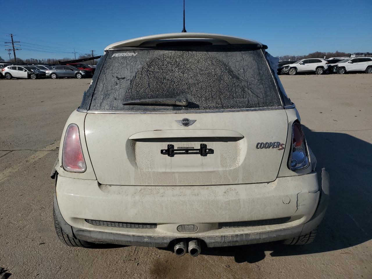 2006 MINI Cooper VIN WMWRE33536TL22282 Copart auction photo, rollover damage thumbnail 6