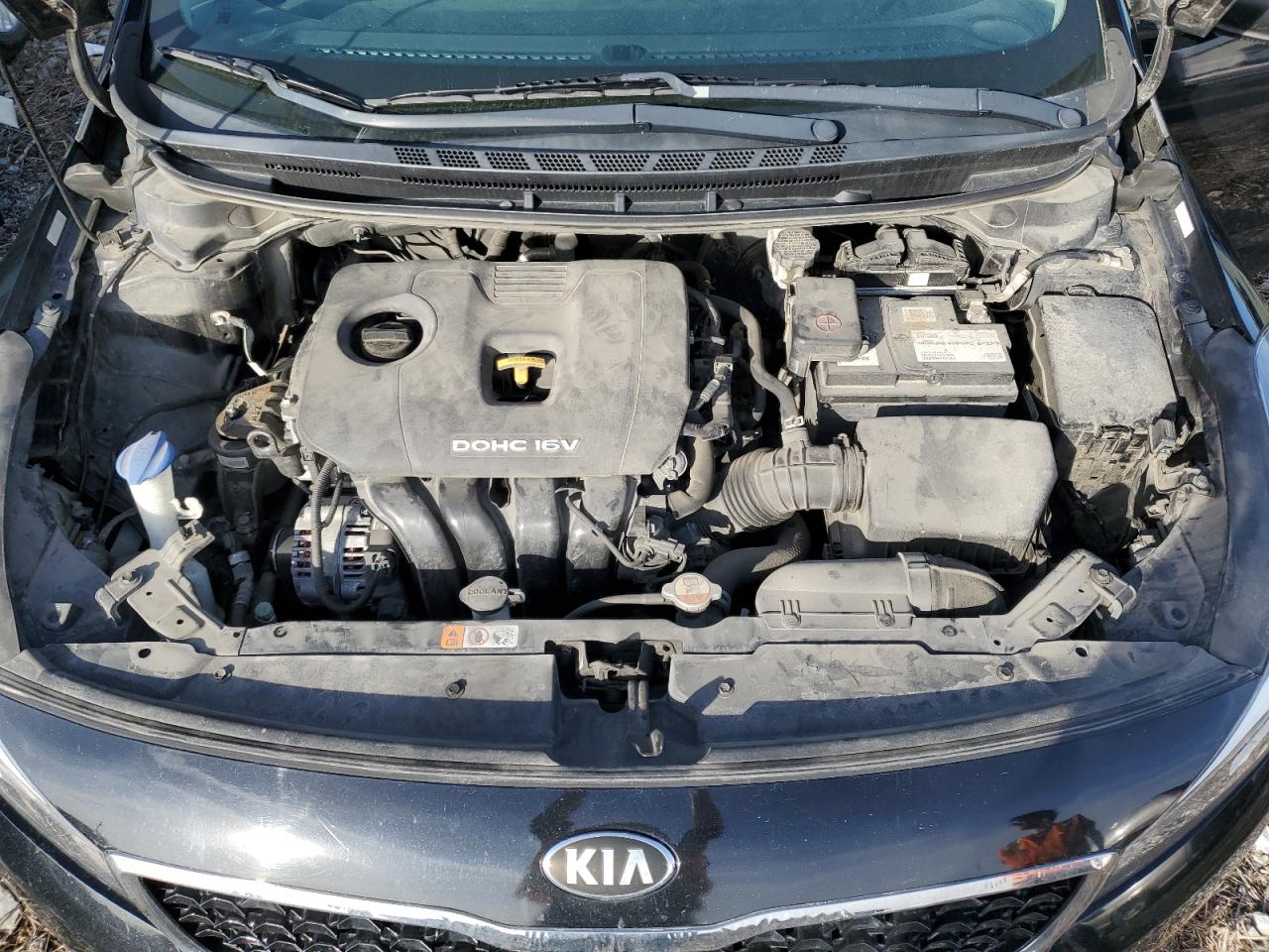 2018 KIA Forte VIN 3KPFK4A76JE168211 Copart auction photo, side / rear end damage thumbnail 11