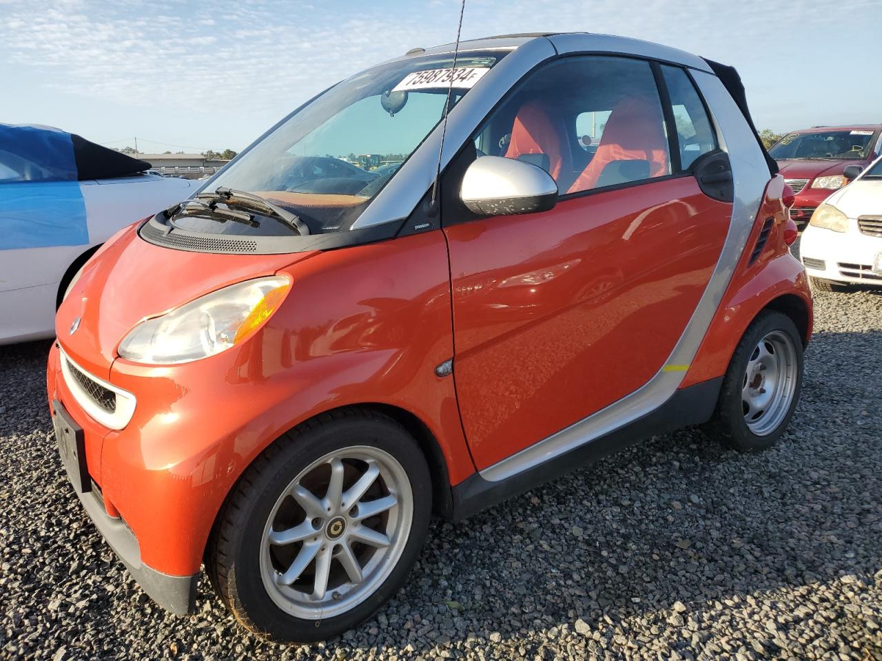 2008 Smart Fortwo VIN WMEEK31X58K172927