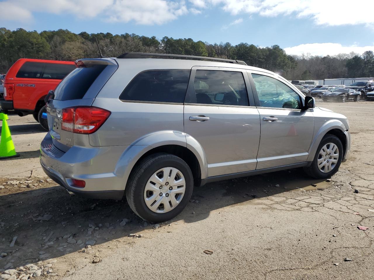 2019 Dodge Journey VIN 3C4PDCBG6KT859565 Copart auction photo, front end / minor dent/scratches damage thumbnail 3