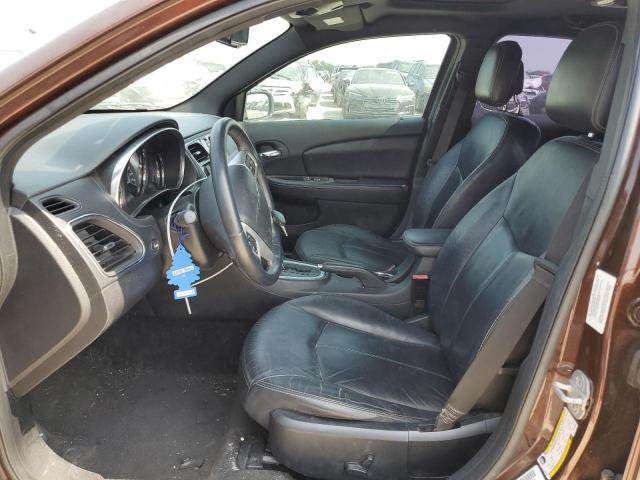 2012 Chrysler 200 VIN 1C3CCBCB8CN330056 Copart auction photo, front end / undercarriage damage thumbnail 7