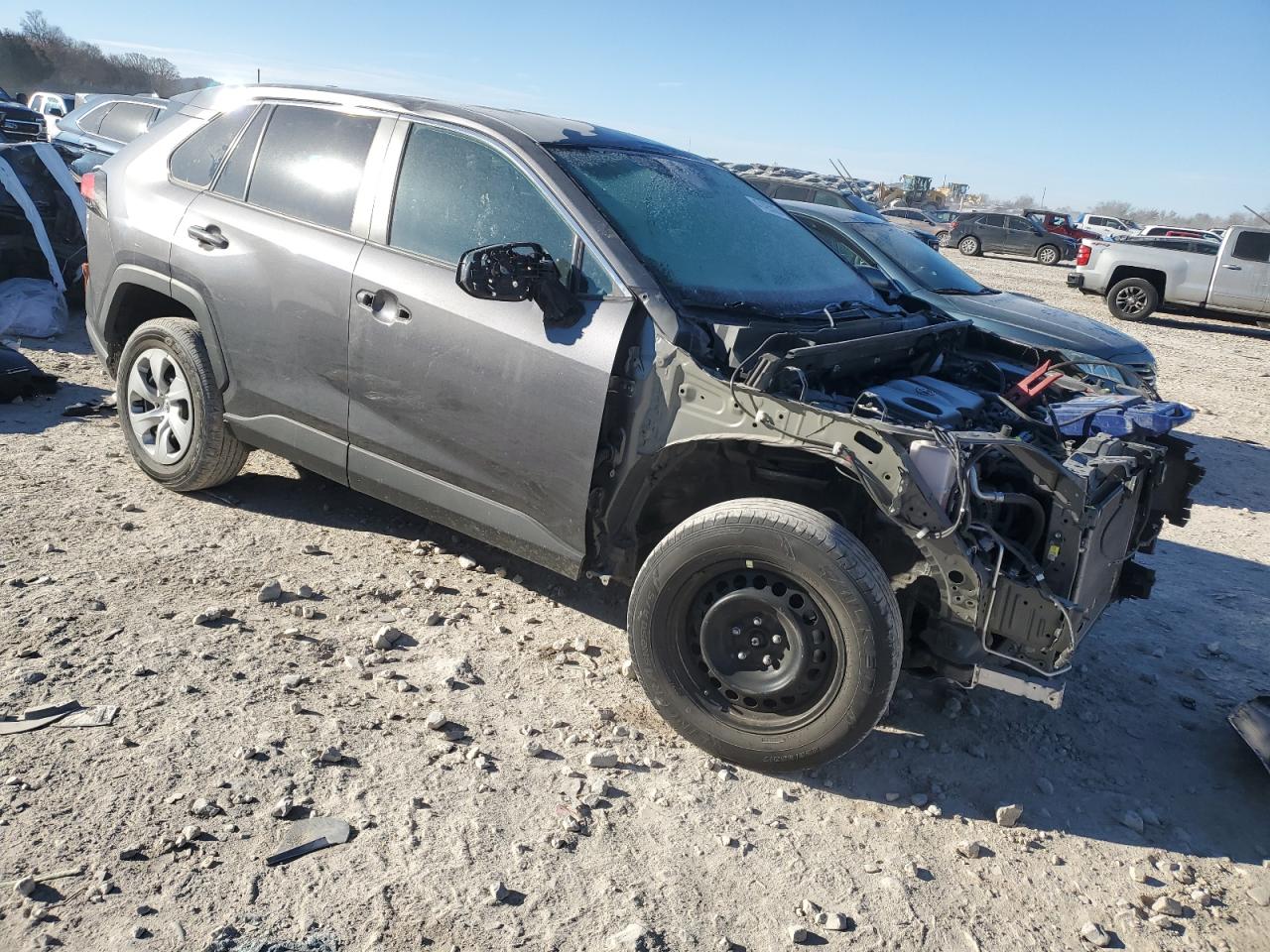 2022 Toyota RAV 4 VIN 2T3F1RFV4NC306640 Copart auction photo, front end damage thumbnail 4