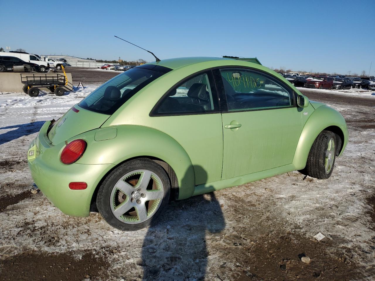 2003 Volkswagen Beetle VIN 3VWCD21C73M408547 Copart auction photo, all over damage thumbnail 3
