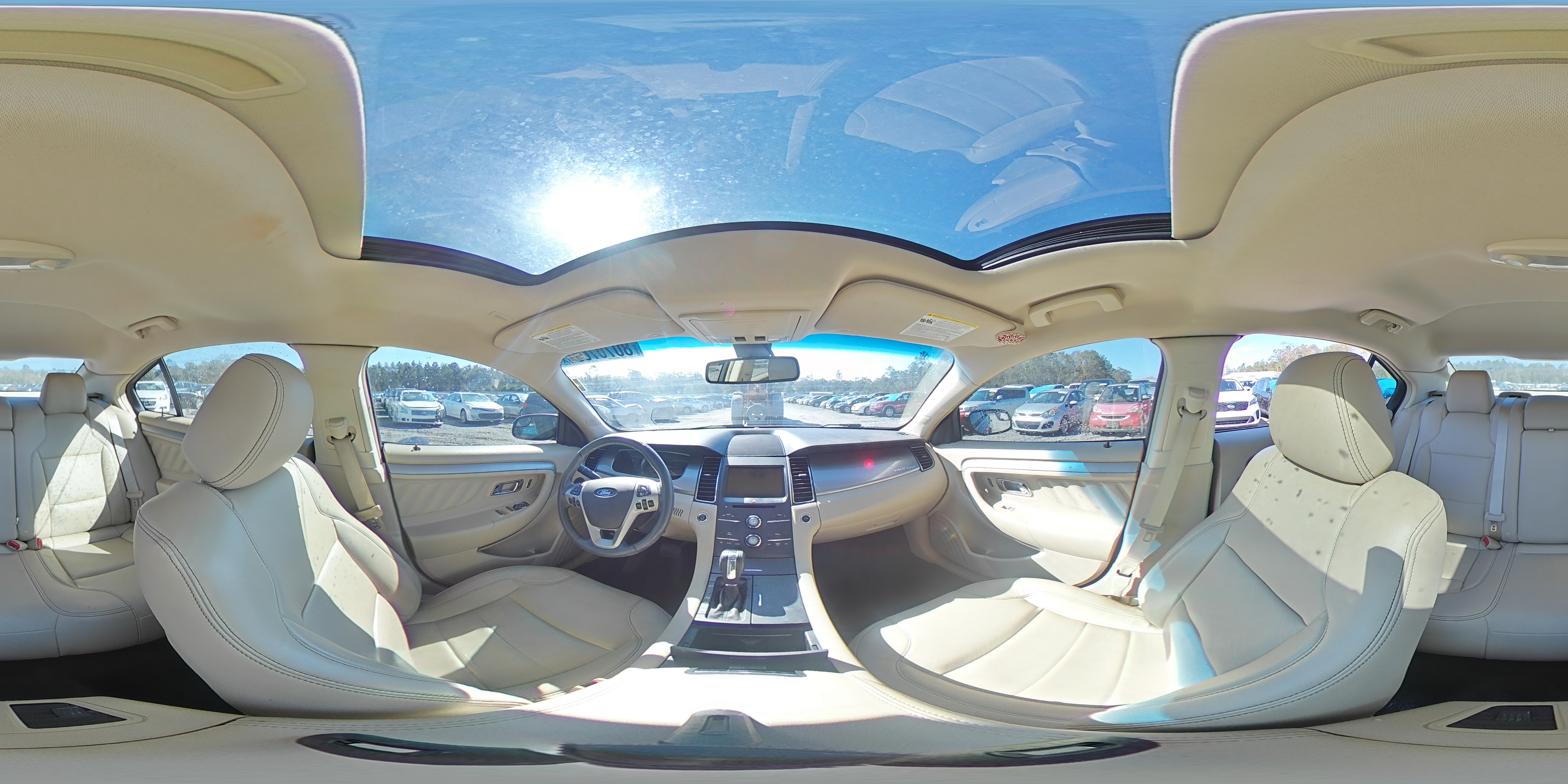 2013 Ford Taurus VIN 1FAHP2E84DG163715 Copart auction photo, water/flood / front end damage thumbnail 14