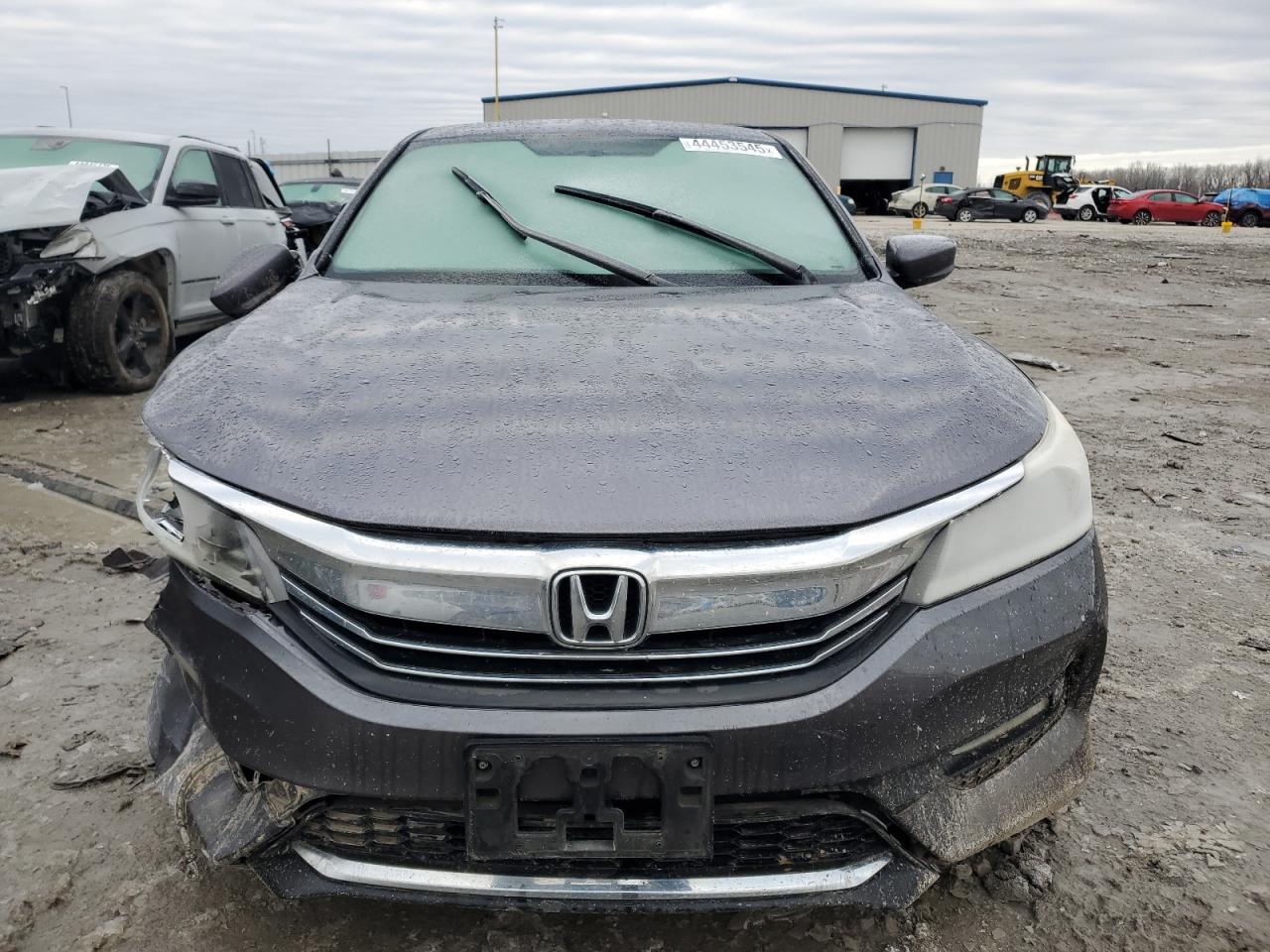 2017 Honda Accord VIN 1HGCR2F58HA265984 Copart auction photo, front end / side damage thumbnail 5