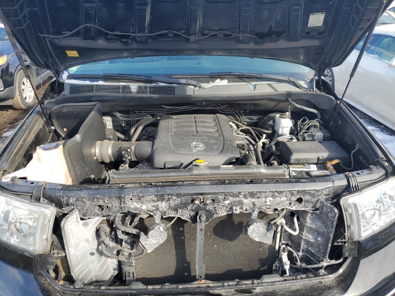 2013 Toyota Tundra VIN 5TFHY5F15DX281119 Copart auction photo, side damage thumbnail 11