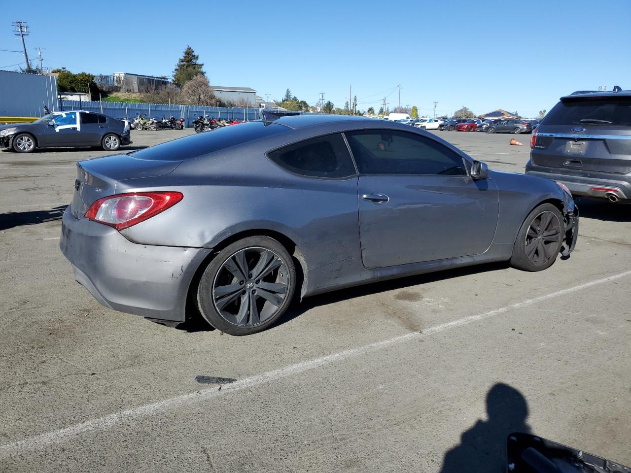 2012 Hyundai Genesis VIN KMHHT6KD3CU067603 Copart auction photo, front end / mechanical damage thumbnail 3