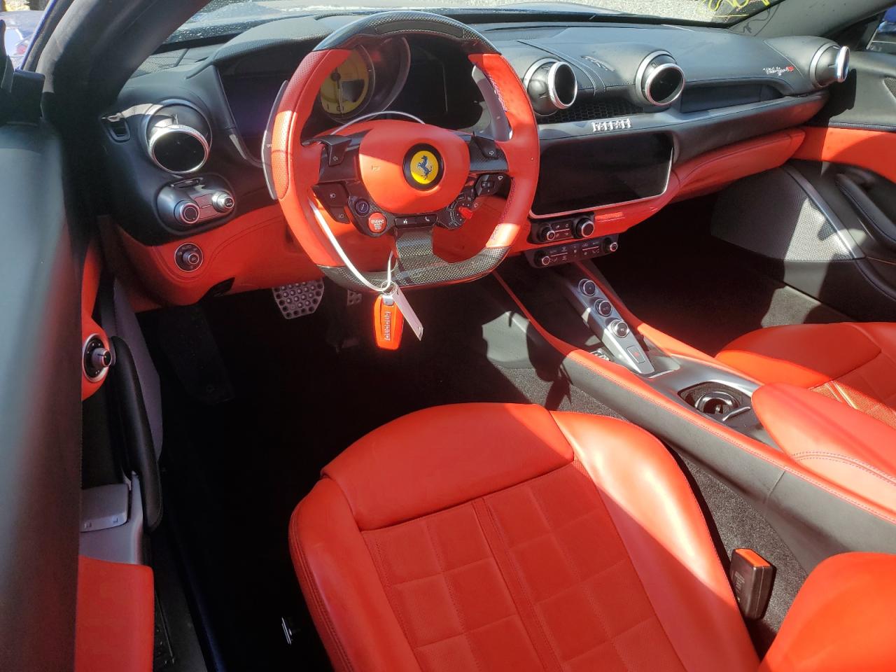 2023 Ferrari Portofino VIN ZFF02RPA3P0289836 Copart auction photo, water/flood damage thumbnail 8