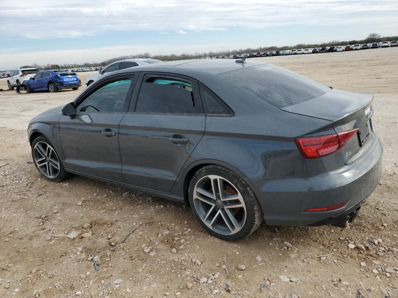 2018 Audi A3 VIN WAUAUGFF6J1054327 Copart auction photo, all over damage thumbnail 2