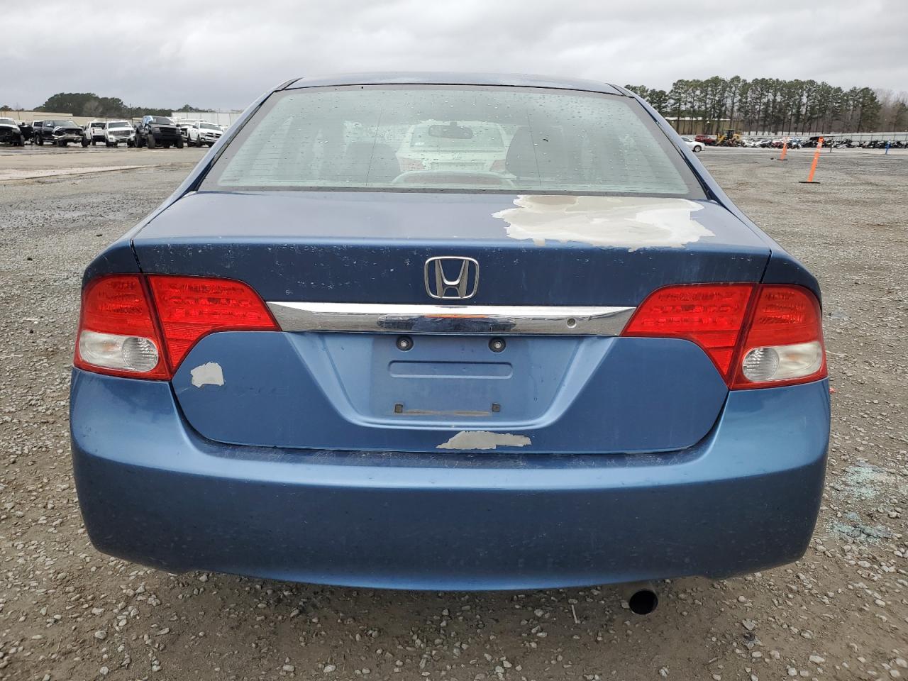 2009 Honda Civic VIN 2HGFA16599H353671 Copart auction photo, side / rear end damage thumbnail 6