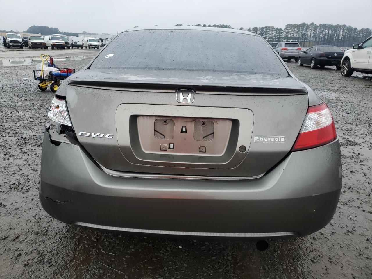 2008 Honda Civic VIN 2HGFG12698H522308 Copart auction photo, all over damage thumbnail 6