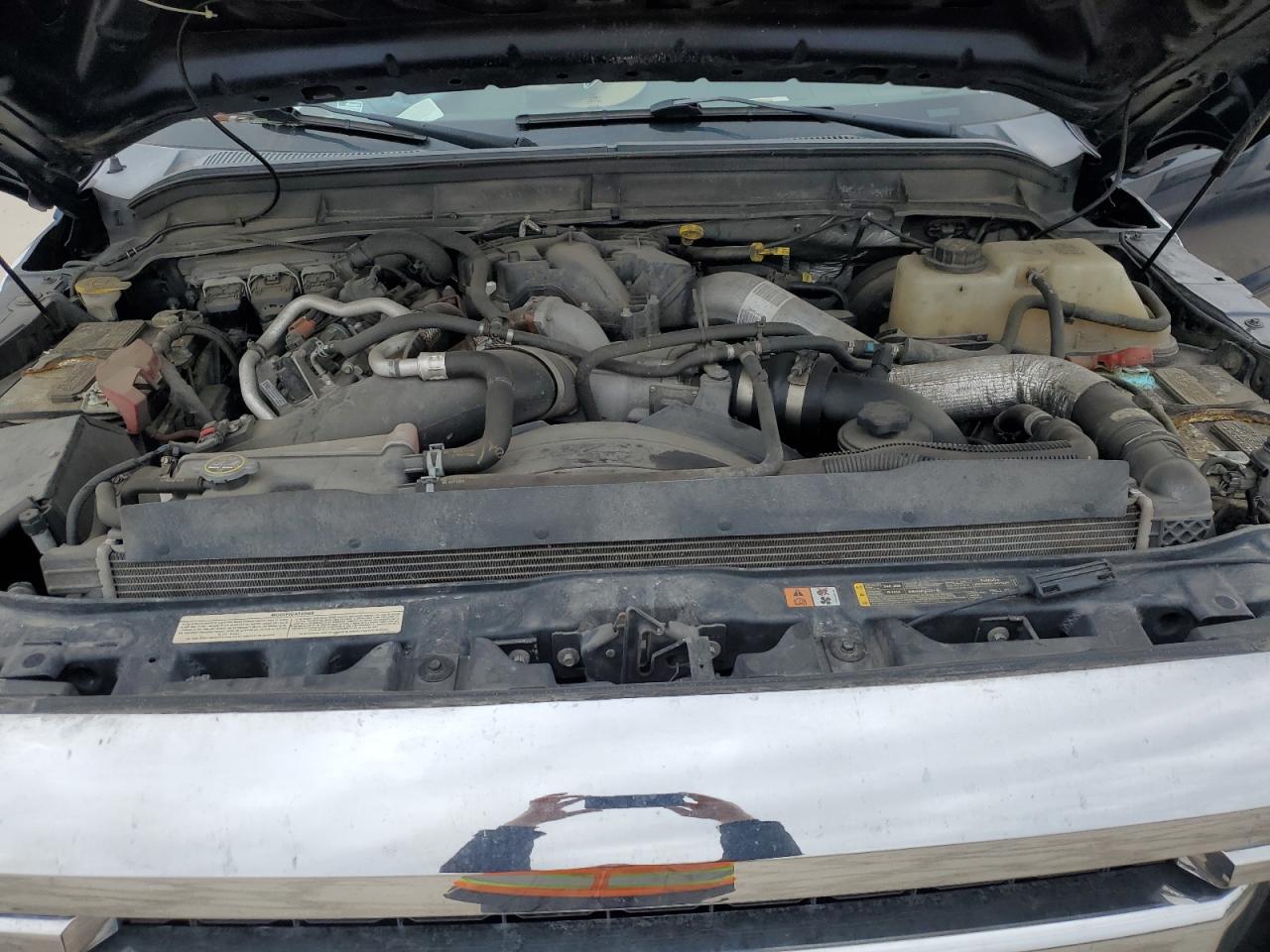 2015 Ford F250 VIN 1FT7W2BT6FEB51131 Copart auction photo, front end / rear end damage thumbnail 11