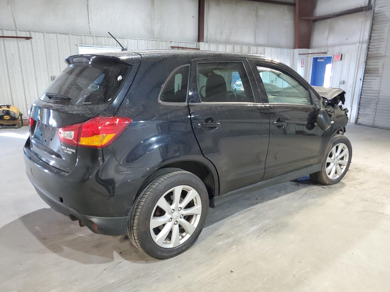 2015 Mitsubishi Outlander VIN 4A4AR3AU1FE044042 Copart auction photo, front end damage thumbnail 3