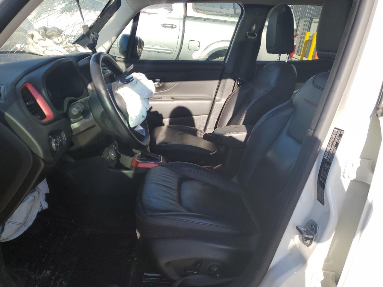 2021 Jeep Renegade VIN ZACNJDC14MPM53369 Copart auction photo, front end / top/roof damage thumbnail 7