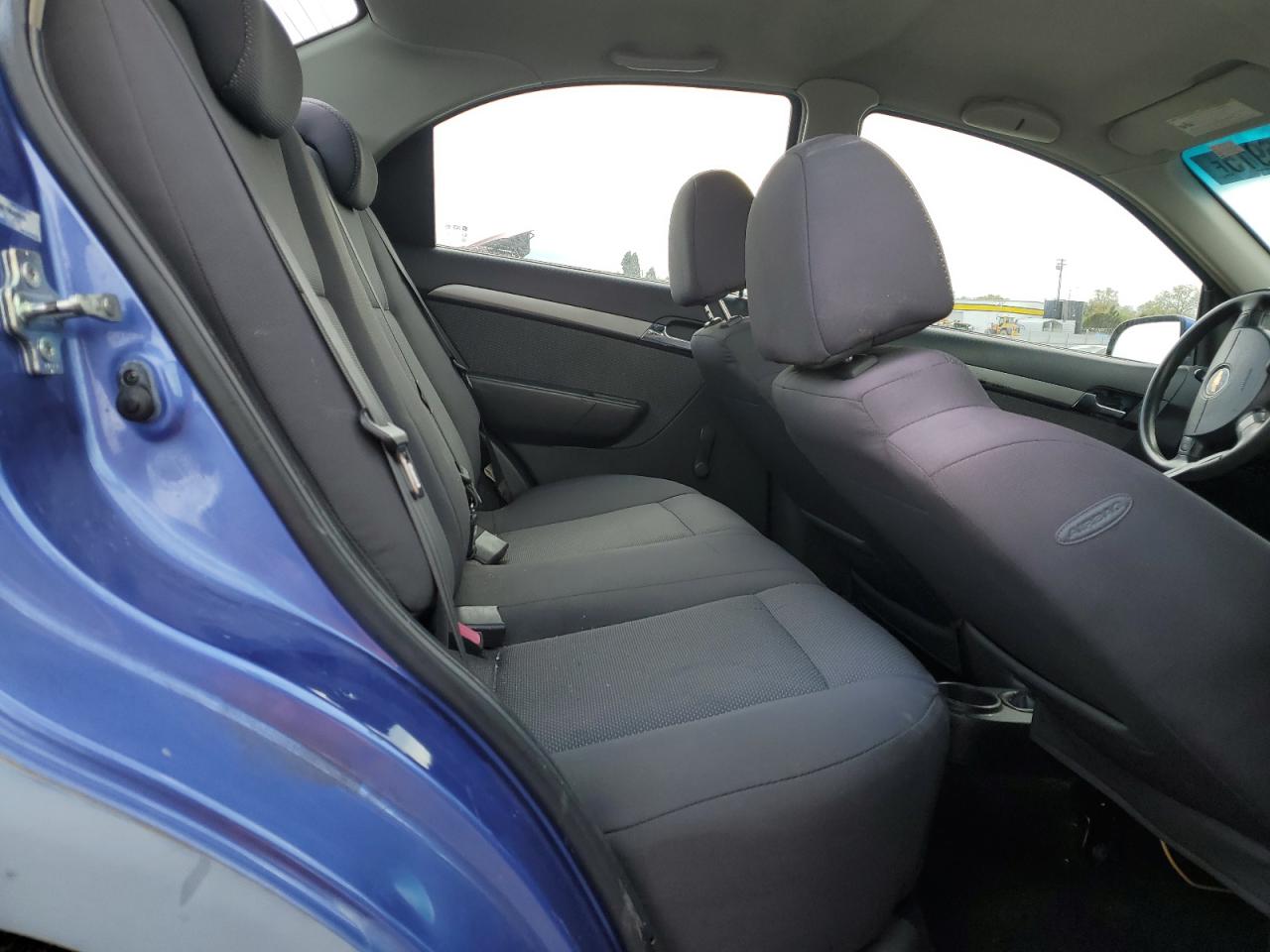 2009 Chevrolet Aveo VIN KL1TD56E19B400515 Copart auction photo, undercarriage / front end damage thumbnail 10