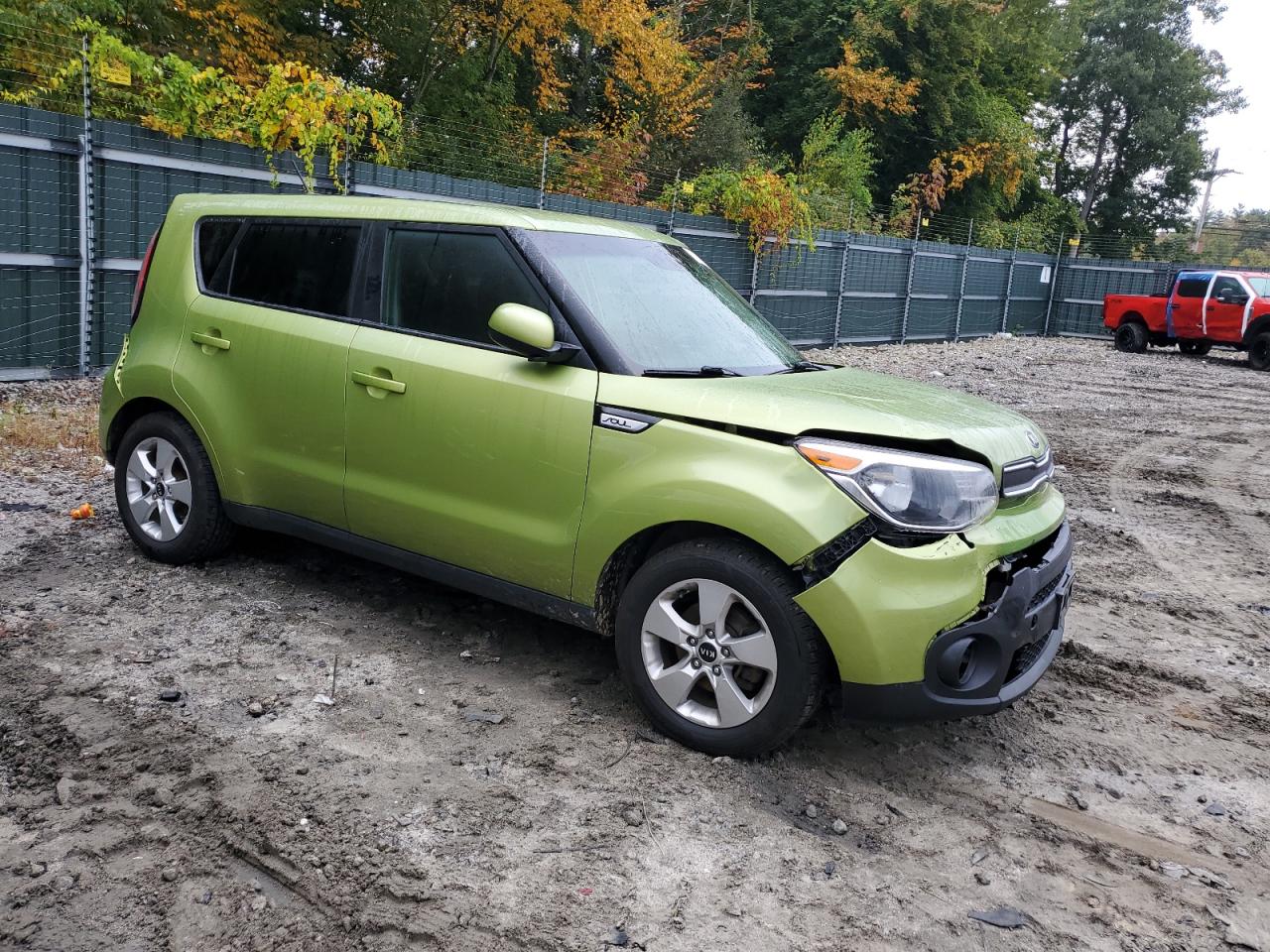 2018 KIA Soul VIN KNDJN2A25J7894605 Copart auction photo, front end / minor dent/scratches damage thumbnail 4