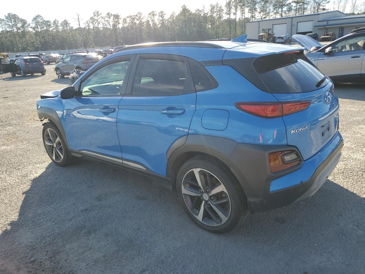 2019 Hyundai Kona VIN KM8K53A56KU274039 Copart auction photo, front end damage thumbnail 2