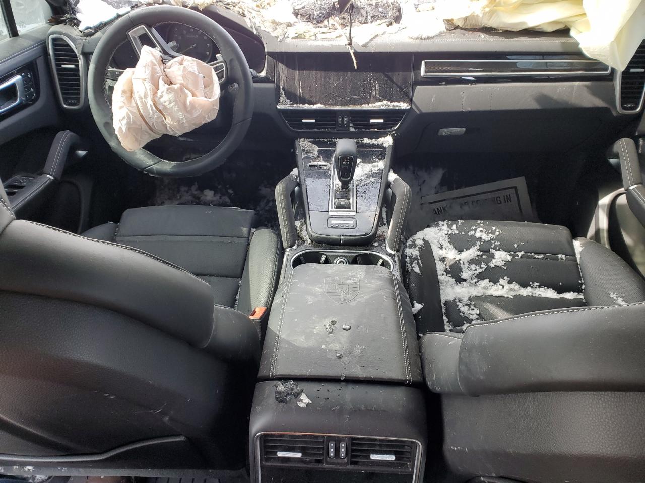 2023 Porsche Cayenne VIN WP1BH2AY8PDA37087 Copart auction photo, all over / burn damage thumbnail 8