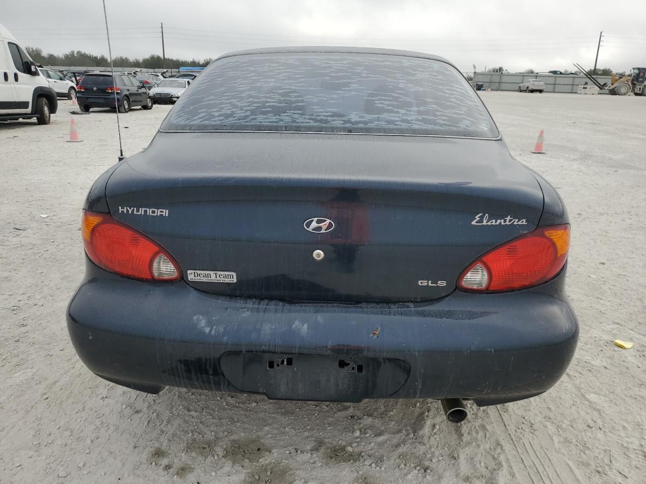 2000 Hyundai Elantra VIN KMHJF35F9YU032902 Copart auction photo, mechanical damage thumbnail 6