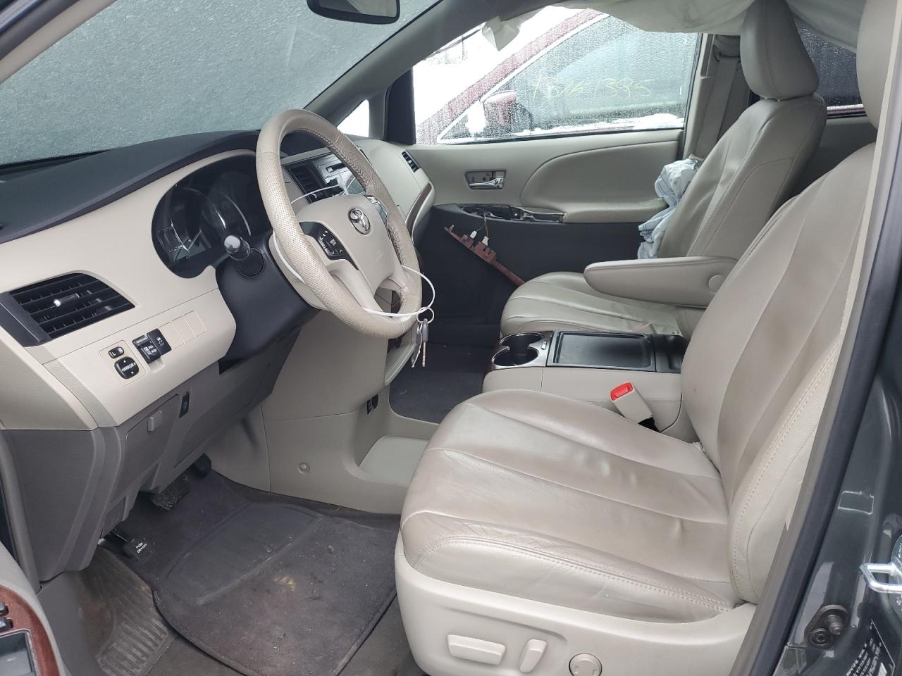 2014 Toyota Sienna VIN 5TDYK3DC2ES521888 Copart auction photo, all over damage thumbnail 7
