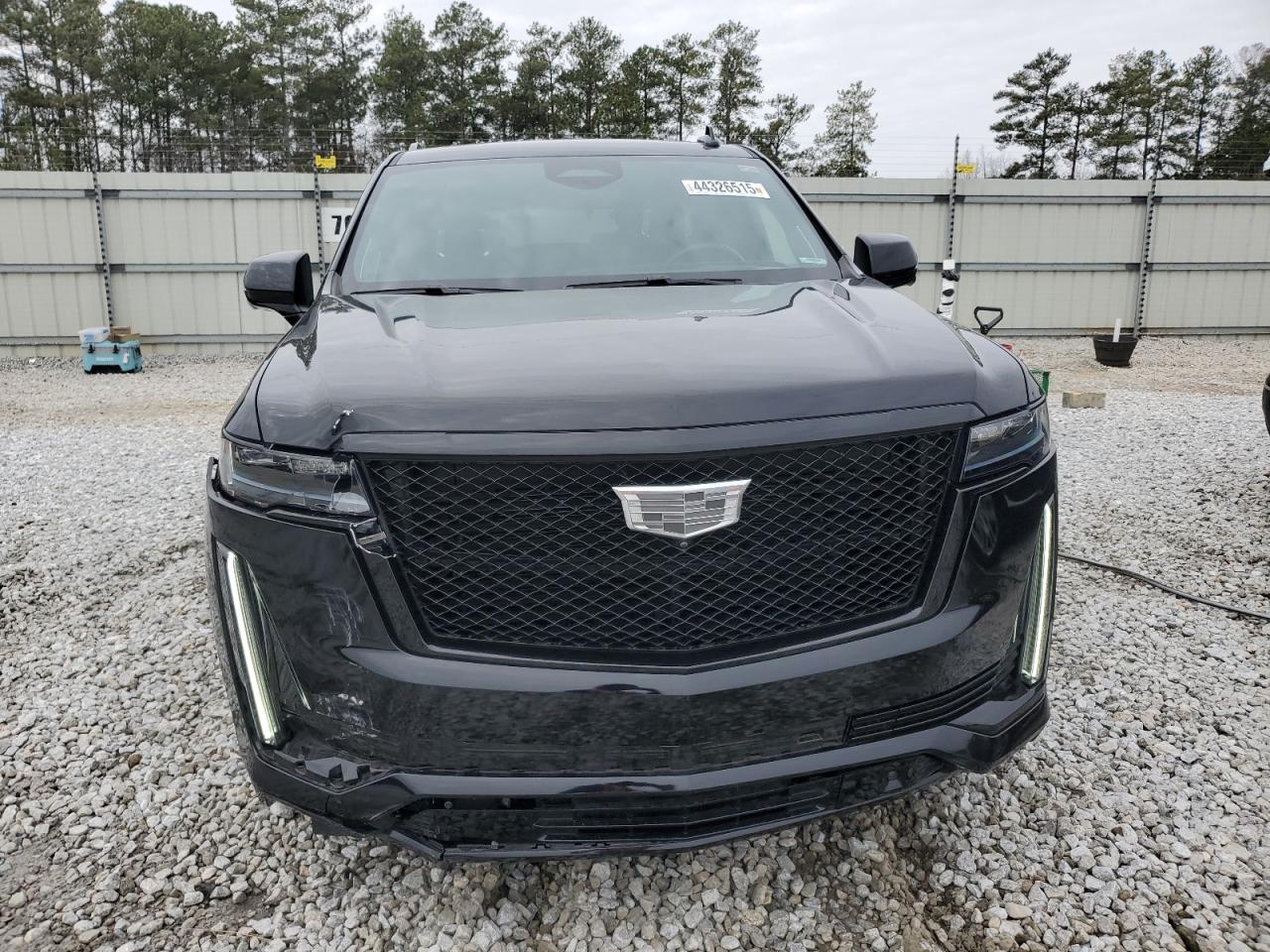 2021 Cadillac Escalade VIN 1GYS4GKL9MR266464 Copart auction photo, front end / undercarriage damage thumbnail 5