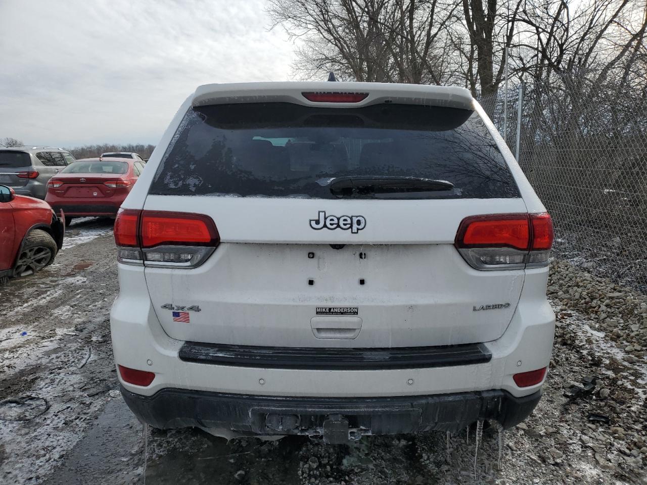 2021 Jeep Grand Cherokee VIN 1C4RJFAG9MC840625 Copart auction photo, front end / minor dent/scratches damage thumbnail 6