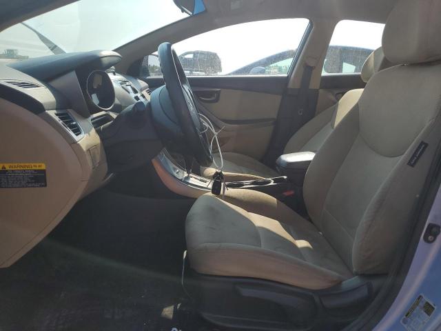 2013 Hyundai Elantra VIN KMHDH4AEXDU727412 Copart auction photo, rear end / front end damage thumbnail 7