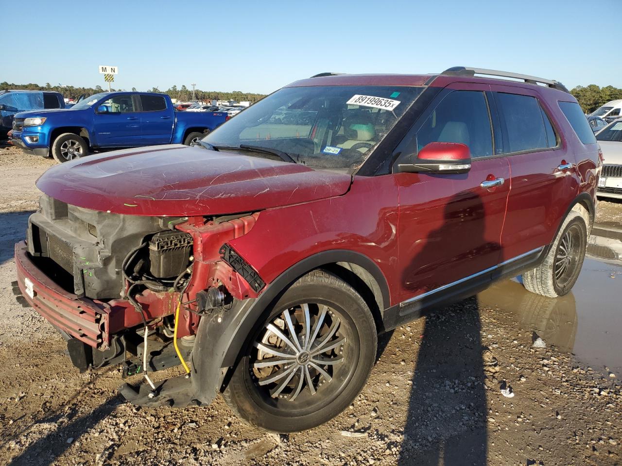 2014 Ford Explorer VIN 1FM5K7F82EGC15122