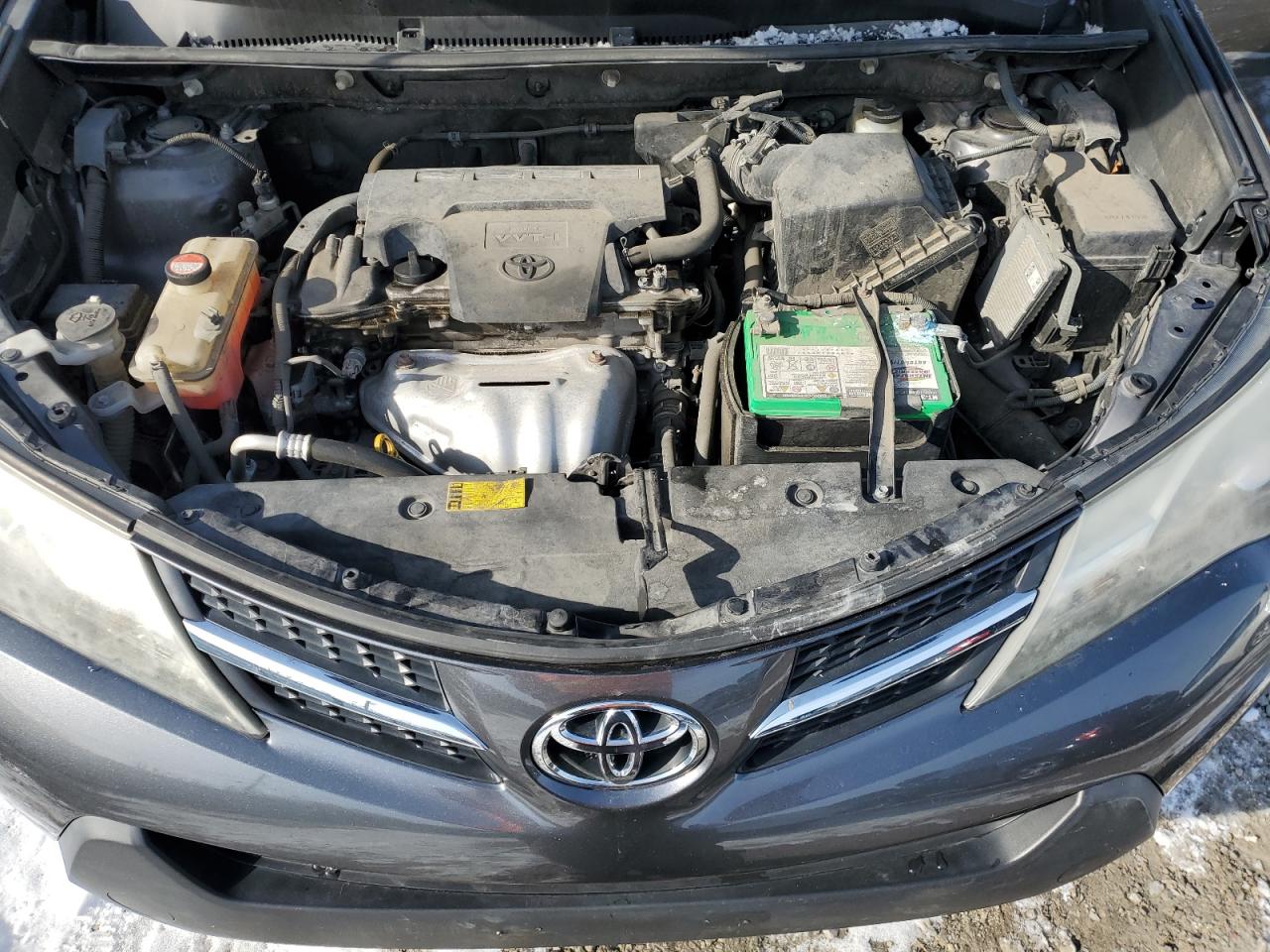 2014 Toyota RAV 4 VIN JTMRFREV2ED069240 Copart auction photo, side damage thumbnail 12