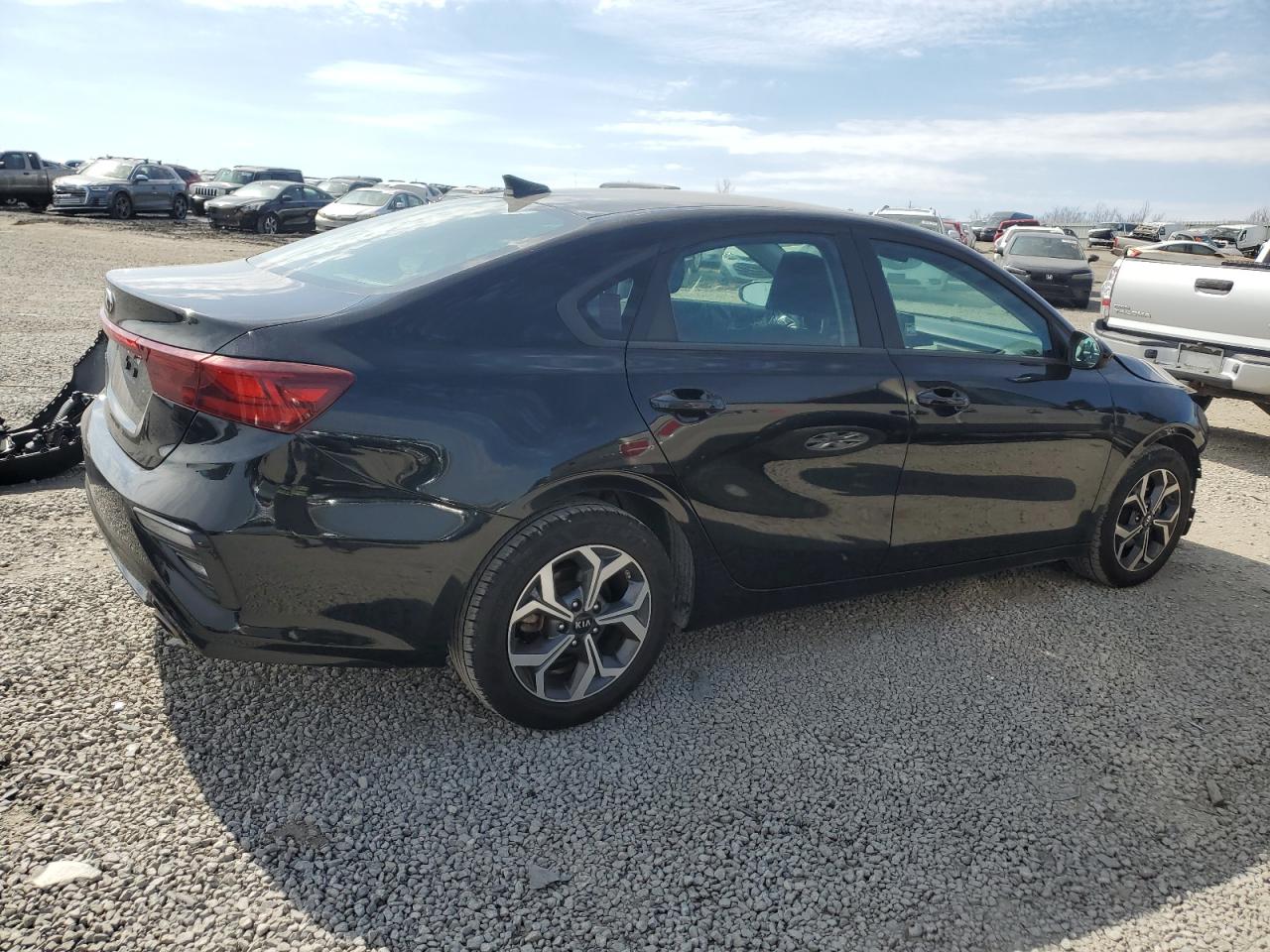 2020 KIA Forte VIN 3KPF24AD6LE255440 Copart auction photo, front end / minor dent/scratches damage thumbnail 3