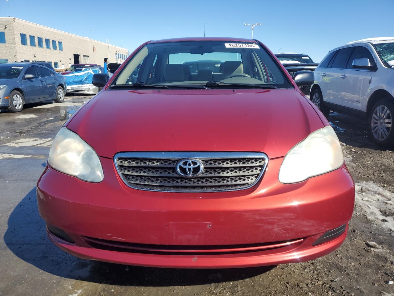 2007 Toyota Corolla VIN JTDBR32EX70111464 Copart auction photo, side / rear end damage thumbnail 5