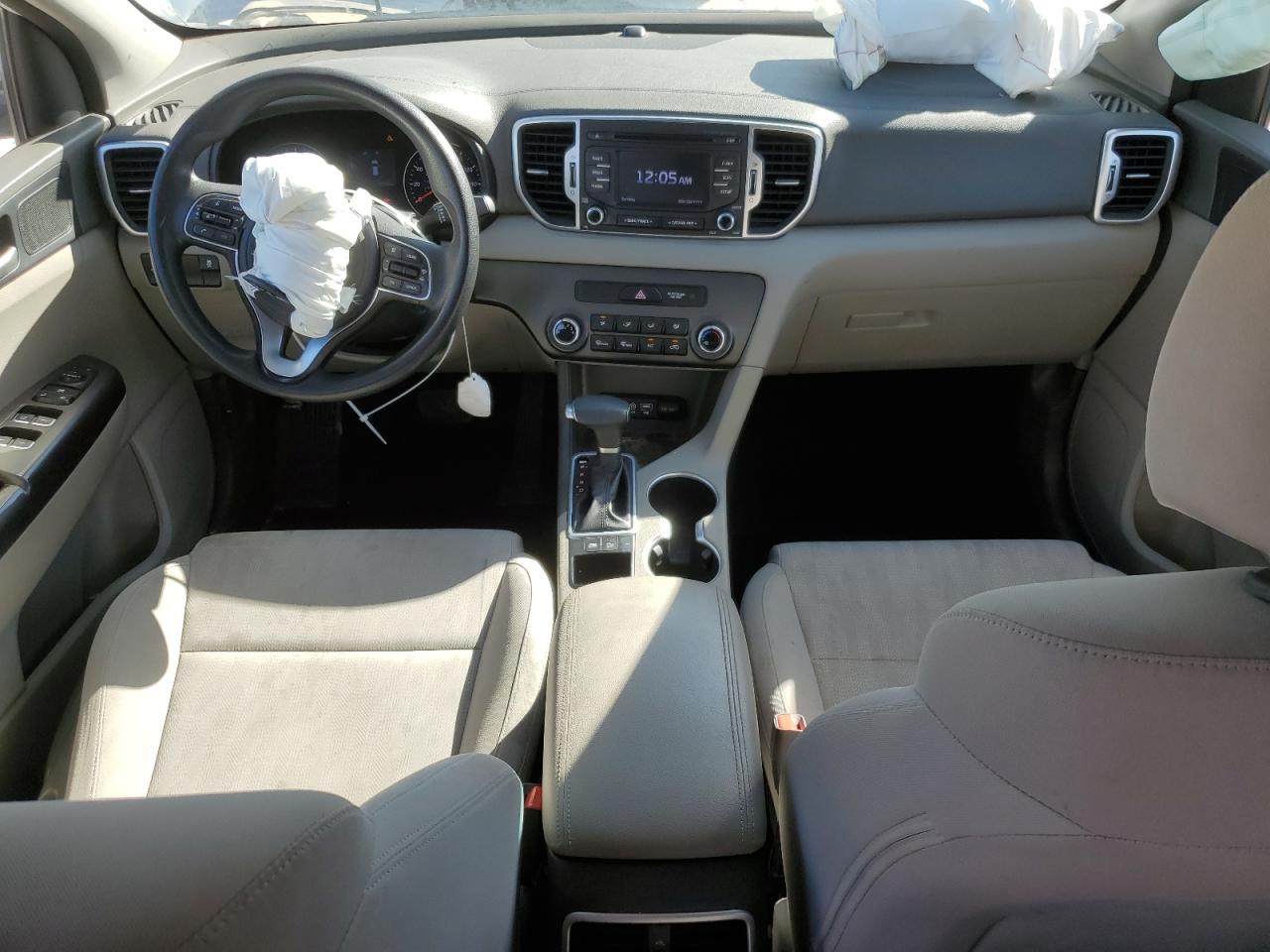 2019 KIA Sportage VIN KNDPM3AC3K7617657 Copart auction photo, front end / undercarriage damage thumbnail 8