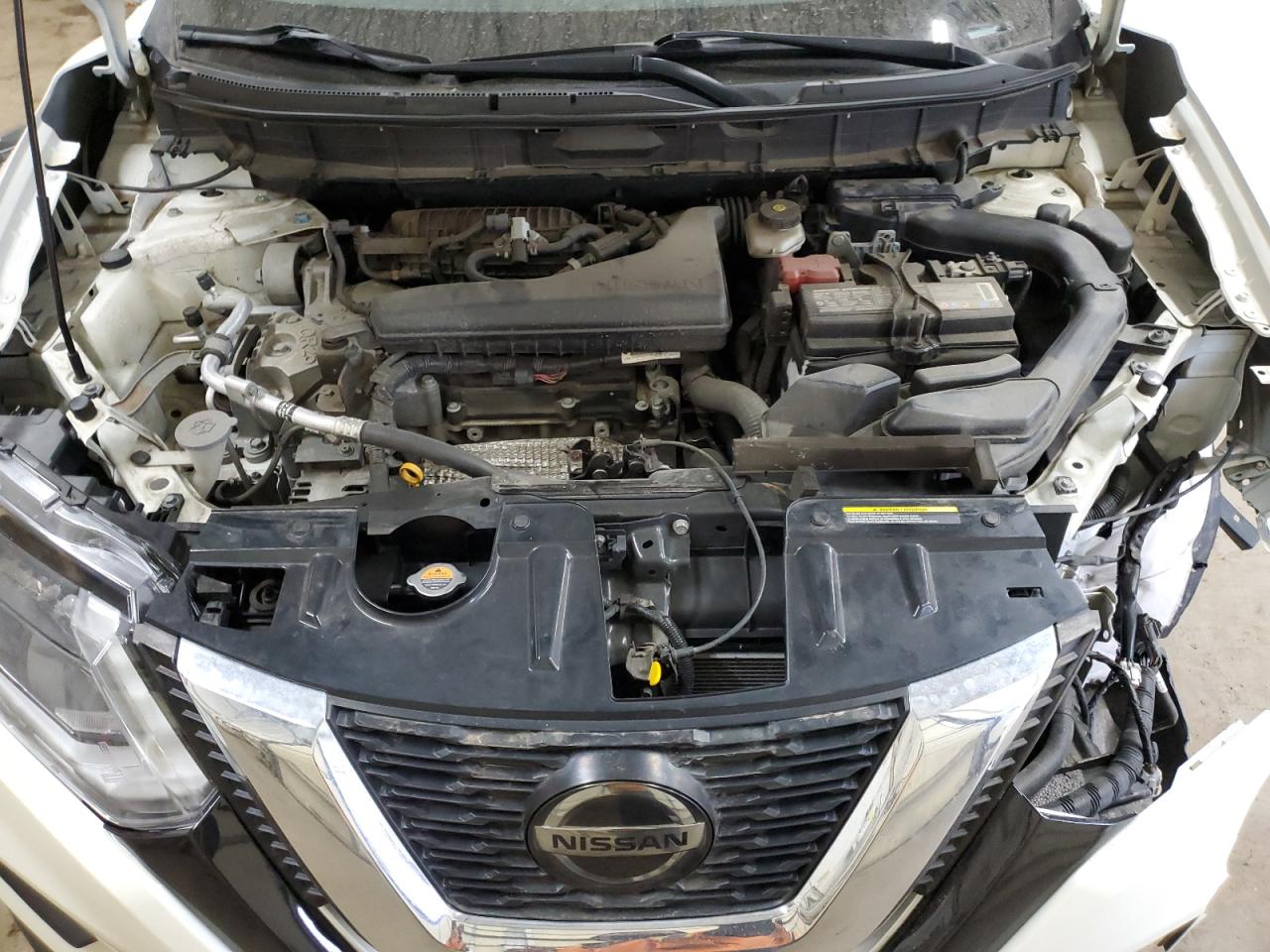 2019 Nissan Rogue VIN 5N1AT2MV1KC737072 Copart auction photo, front end / undercarriage damage thumbnail 12