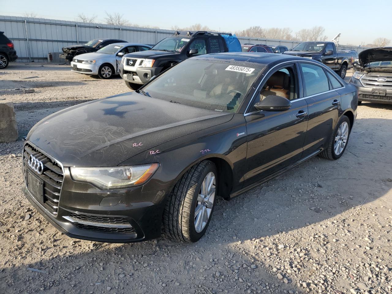 2015 Audi A6 VIN WAUFGAFC9FN002304 - Copart auction photo
