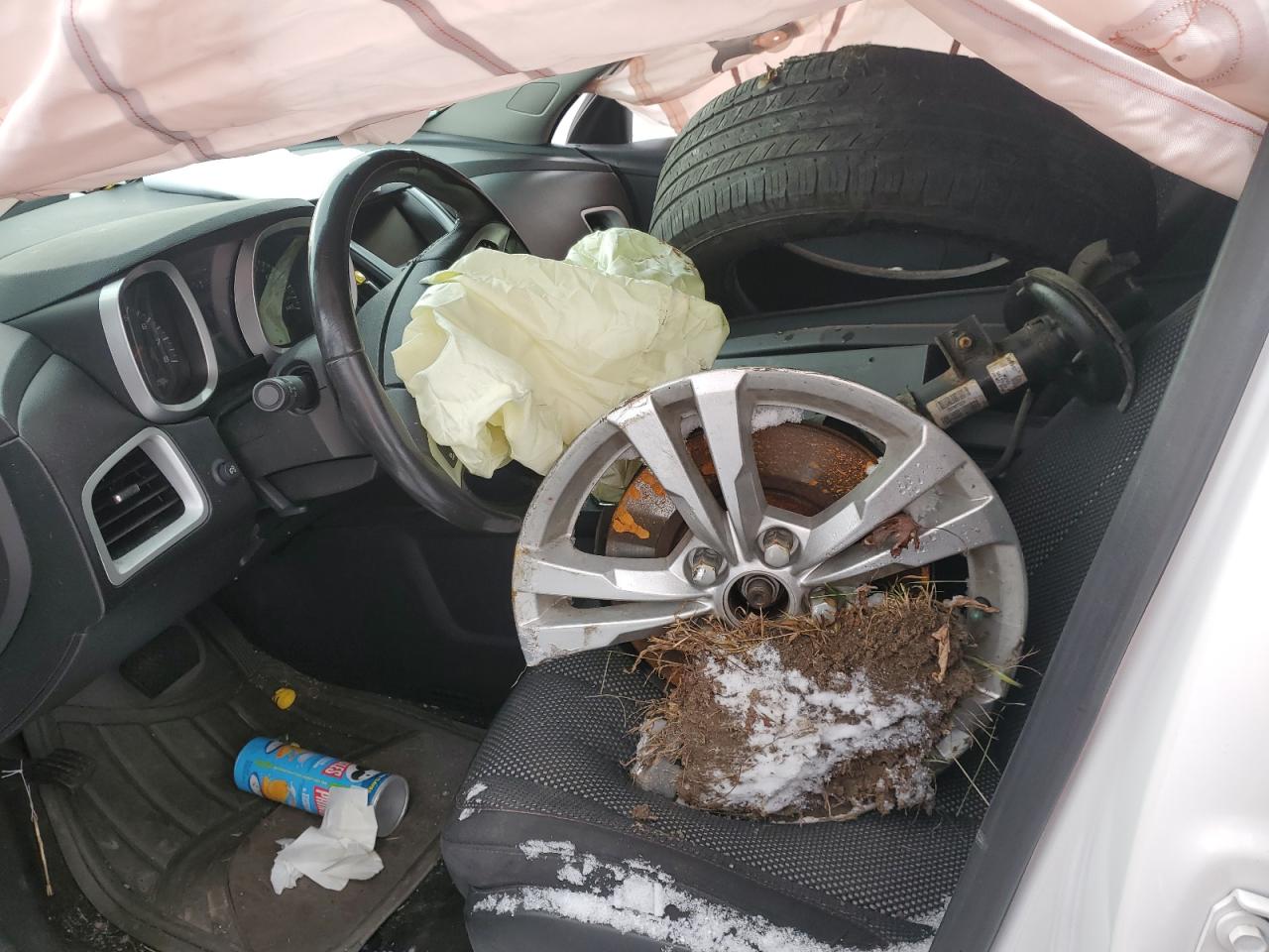 2016 Chevrolet Equinox VIN 2GNFLFEK4G6205280 Copart auction photo, all over damage thumbnail 7