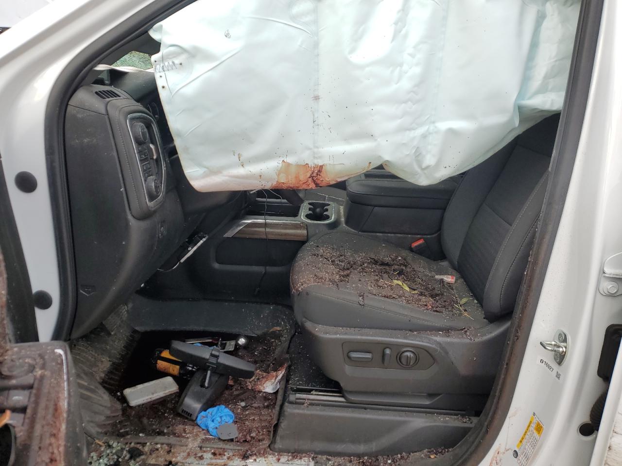 2022 Chevrolet Silverado VIN 1GCUYEELXNZ207444 Copart auction photo, biohazard/chemical / all over damage thumbnail 7