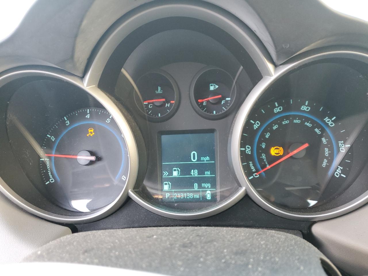2012 Chevrolet Cruze VIN 1G1PC5SH4C7199225 Copart auction photo, front end damage thumbnail 9