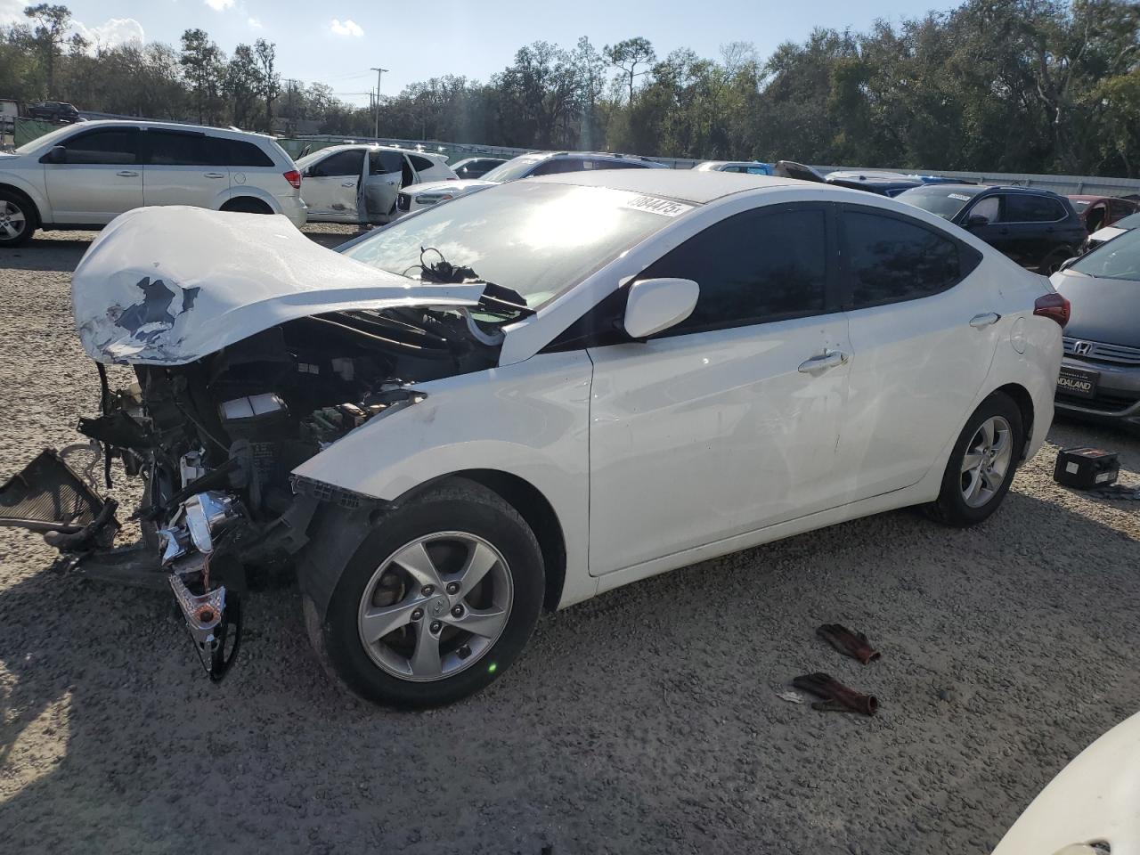 2014 Hyundai Elantra VIN 5NPDH4AEXEH494776