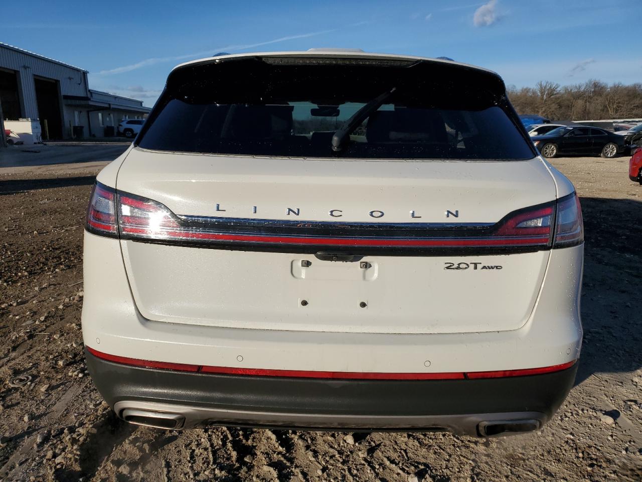 2020 Lincoln Nautilus VIN 2LMPJ8K99LBL23360 Copart auction photo, front end / side damage thumbnail 6
