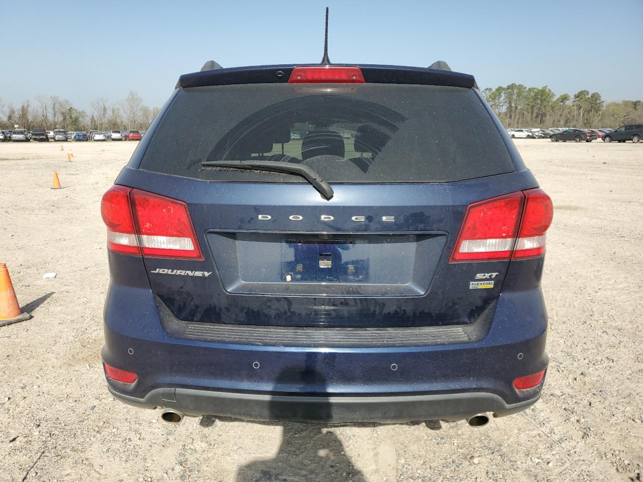 2018 Dodge Journey VIN 3C4PDCBGXJT252020 Copart auction photo, front end / undercarriage damage thumbnail 6