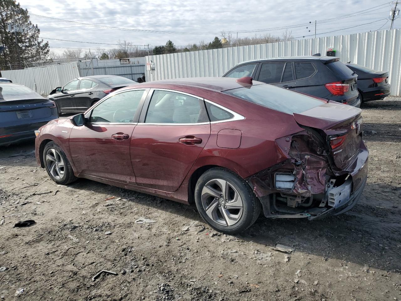 2019 Honda Insight VIN 19XZE4F18KE008874 Copart auction photo, rear end damage thumbnail 2