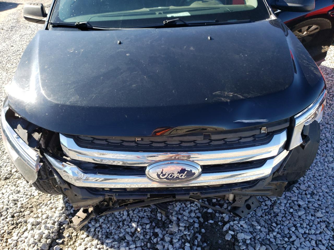 2012 Ford Edge VIN 2FMDK3KCXCBA48172 Copart auction photo, front end / minor dent/scratches damage thumbnail 12
