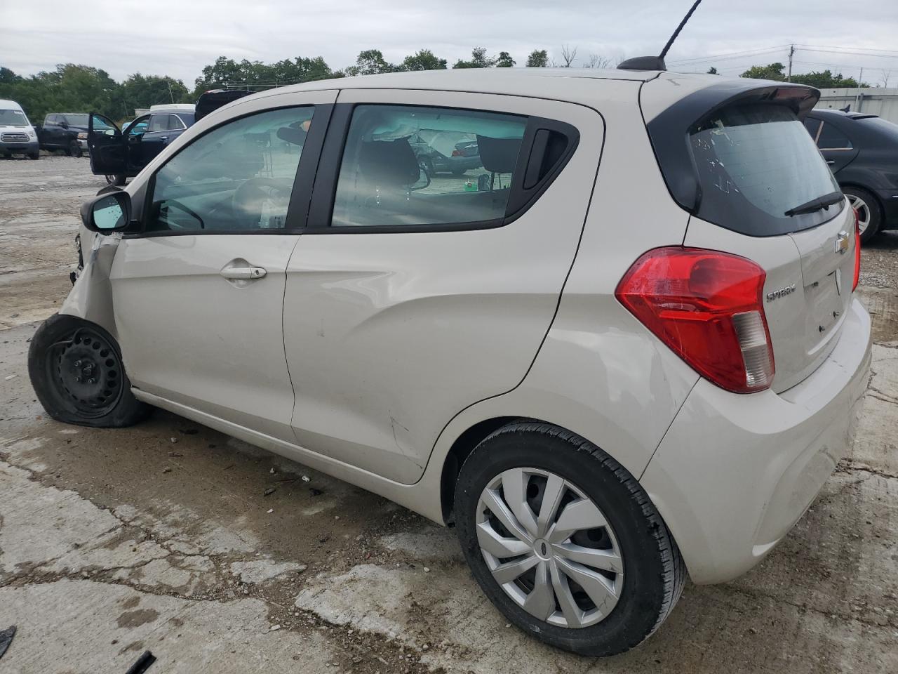 2020 Chevrolet Spark VIN KL8CB6SAXLC446121 Copart auction photo, front end damage thumbnail 2