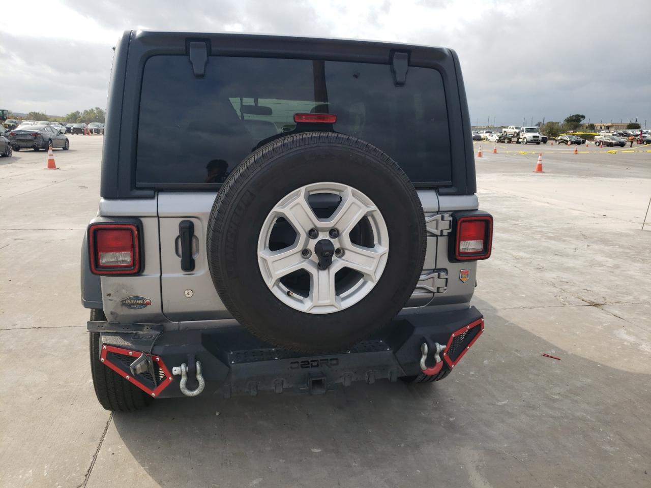 2019 Jeep Wrangler VIN 1C4GJXAG5KW652404 Copart auction photo, front end damage thumbnail 6