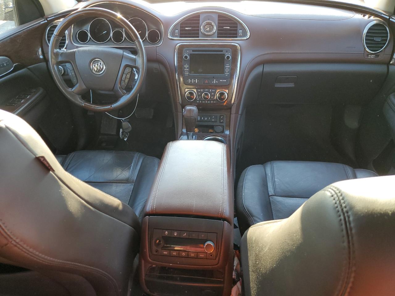 2014 Buick Enclave VIN 5GAKRBKD1EJ238923 Copart auction photo, front end damage thumbnail 8